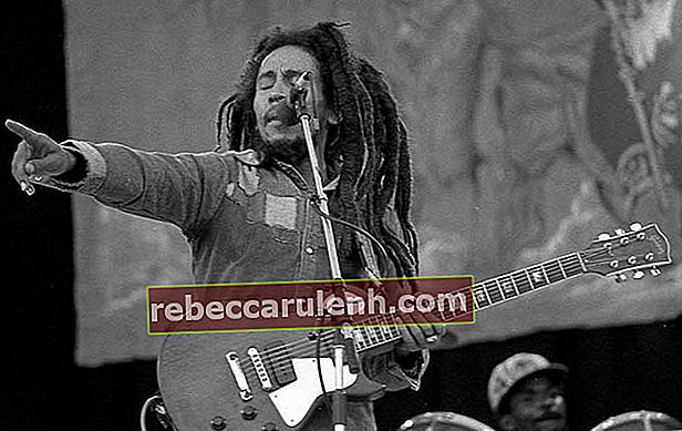 Bob Marley effectuant à Dalymount Park en juillet 1980