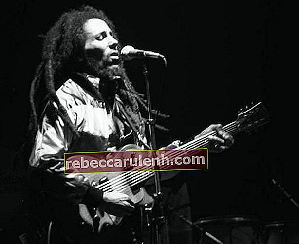 Bob Marley live en concert à Zurich, Suisse en mai 1980