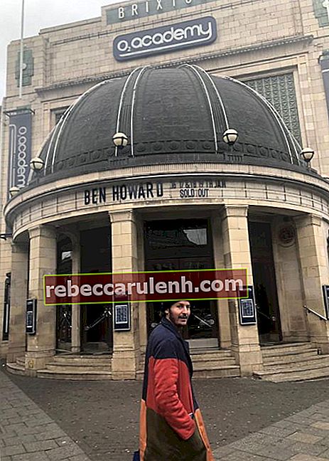 Ben Howard en concert à l'O2 Academy Brixton en janvier 2019