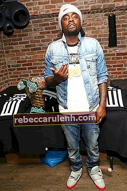 Wale all'evento stampa Wrkng Title Fall 2014