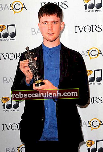 James Blake agli Ivor Novello Awards nel maggio 2014