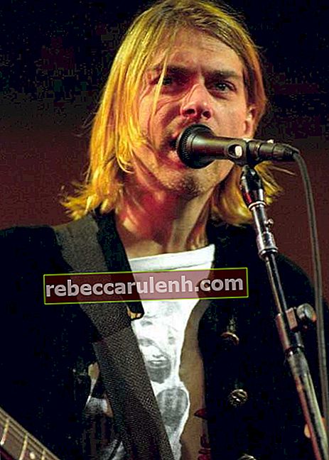Kurt Cobain à Live and Loud en 1993
