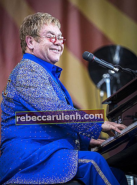 Elton John pendant le jour 6 du Jazz Fest