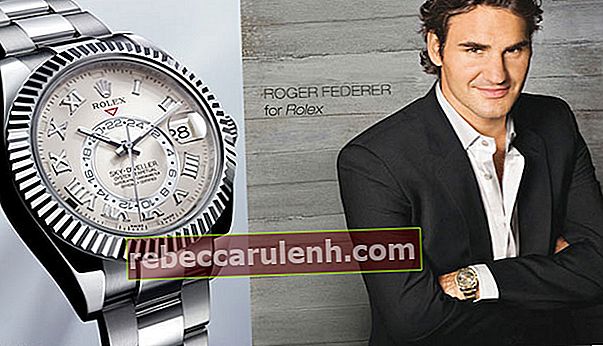Roger Federer - ambassadeur de la marque Rolex