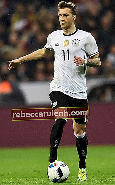 Marco Reus lors d'un match amical entre l'Allemagne et l'Italie le 29 mars 2016 à Munich, Allemagne