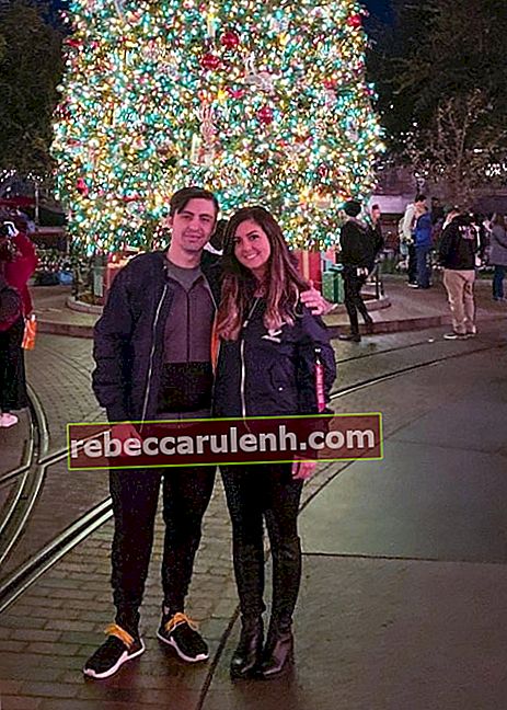 Shroud et sa petite amie Bnans sur une photo prise en décembre 2019