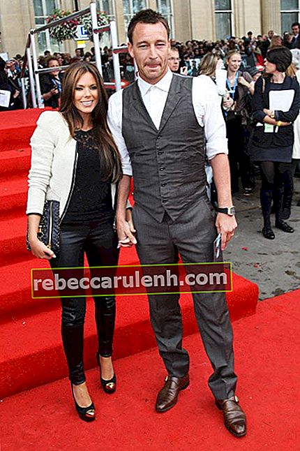 Джон Тери със съпругата си Тони Пул на световната премиера на Хари Потър и Даровете на смъртта част 2 на 7 юли 2011 г.