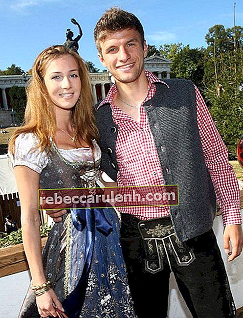 Thomas Müller und Lisa Trede beim Oktoberfest in Deutschland