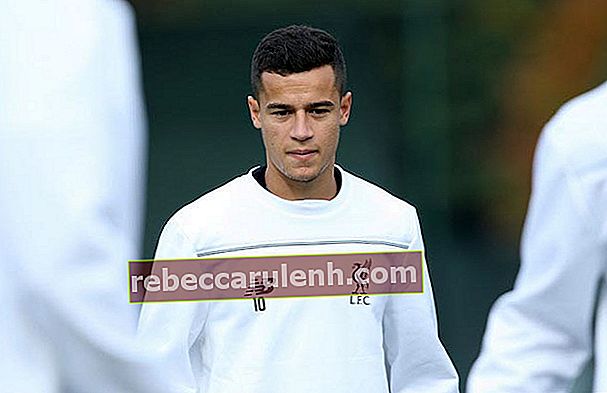 Philippe Coutinho session de formation 30 septembre 2015 Liverpool, Angleterre