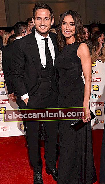 Frank Lampard e Christine Bleakley Pride of Britain premiano il Grosvenor House Hotel London