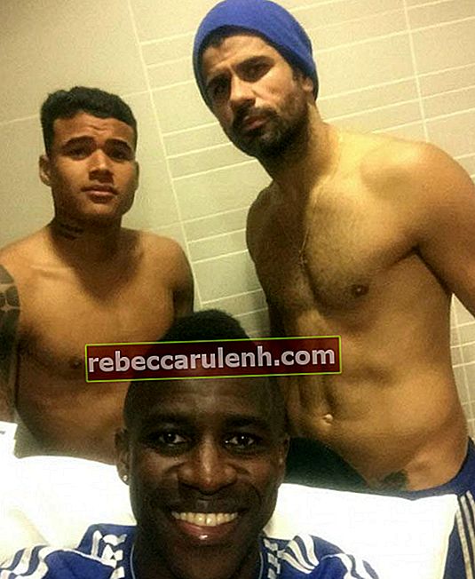Diego Costa, les coéquipiers torse nu de Chelsea, Kenedy et Ramires