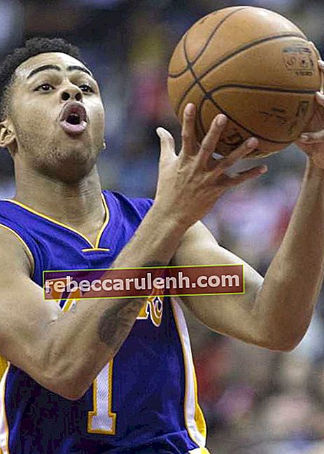 D'Angelo Russell dei Los Angeles Lakers