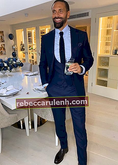 Rio Ferdinand come visto in un Instagram Post nel novembre 2020