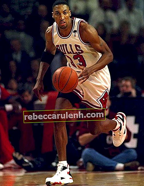 Scottie Pippen während seiner Meisterschaftszeit bei den Chicago Bulls 