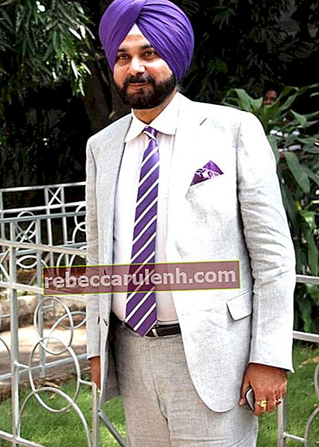 Navjot Singh Sidhu comme on le voit sur une photo prise sur les plateaux de Sony Max le 7 mai 2012