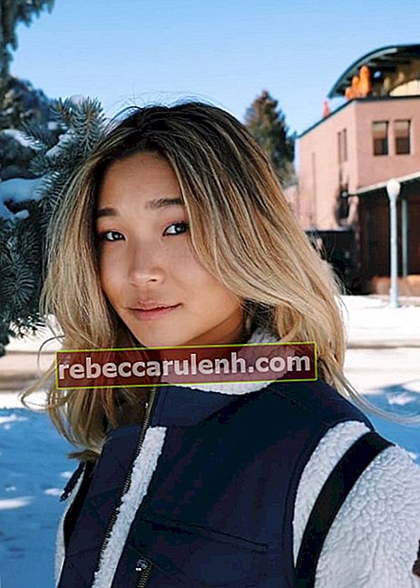Chloe Kim à Aspen, Colorado en janvier 2018
