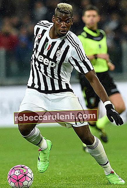 Paul Pogba mit dem Ball während eines Spiels zwischen Juventus FC und FC Internazionale Milano am 28. Februar 2016 in Turin, Italien