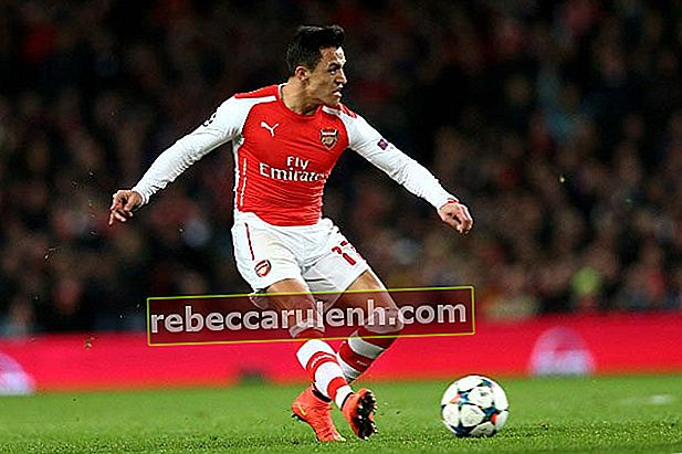 Alexis Sanchez Arsenal Monaco Huitièmes de finale de l'UEFA Champions League du 16 février 2015
