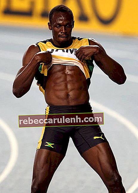 Body torse nu Usain Bolt