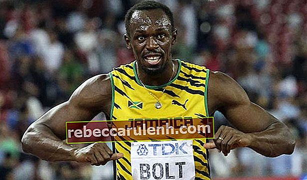 Usain Bolt en cours d'exécution