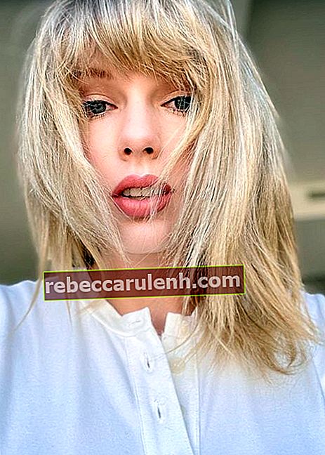 Taylor Swift vista in un selfie nel novembre 2019
