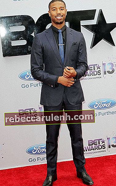 Майкъл Б Джордан по време на наградите за залог за 2013 г.
