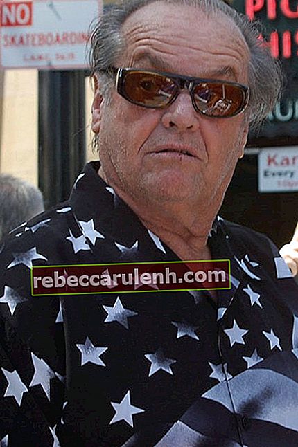 Jack Nicholson vu en mars 2010
