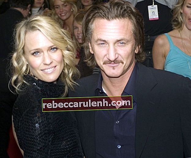 Sean Penn avec Robin Wright Penn en septembre 2006