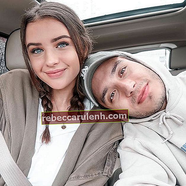 Gabriel Conte et Jess Conte dans un selfie de voiture en mars 2018