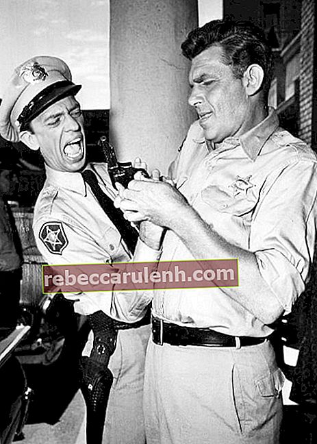 L'acteur Don Knotts et Andy Griffith