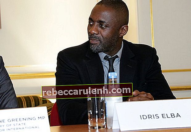 Idris Elba lors de la conférence `` Vaincre Ebola en Sierra Leone '' en 2014