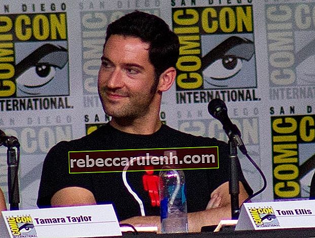 Tom Ellis visto mentre partecipava al Comic-Con di San Diego 2016 a San Diego, California, Stati Uniti