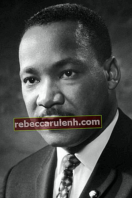 Martin Luther King Jr. im Jahr 1964 abgebildet