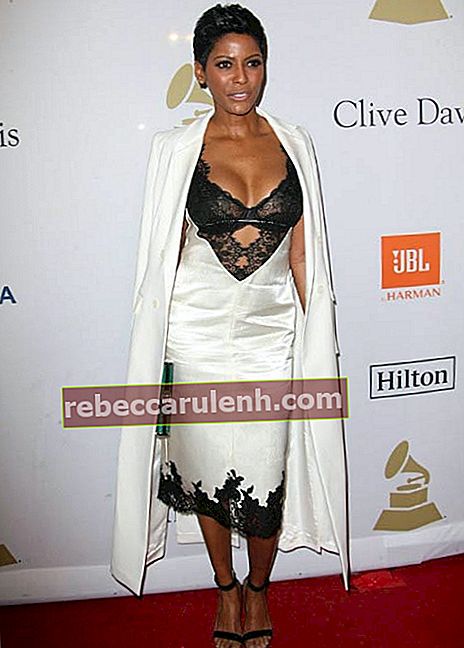 Tamron Hall at the Pre-GRAMMY Gala and Salute to Industry Icons event in February 2017