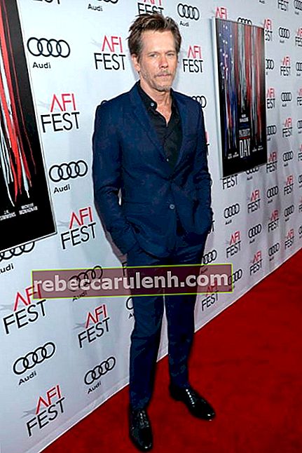 Kevin Bacon all'Audi celebra il `` Patriot's Day '' all'AFI Fest nel novembre 2016