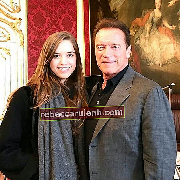 Christina Schwarzenegger et Arnold Schwarzenegger vus en mars 2017