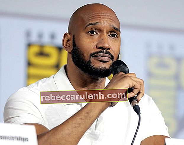 Henry Simmons s'exprimant au San Diego Comic Con International 2019, pour Marvel's 'Agents of SHIELD', au San Diego Convention Center à San Diego, Californie