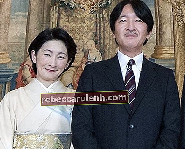 Фумихито, принц Акишино и принцеса Кико през 2016 г.