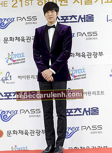 Lee Min-ho na 21.High1 Seoul Music Awards w styczniu 2012 roku