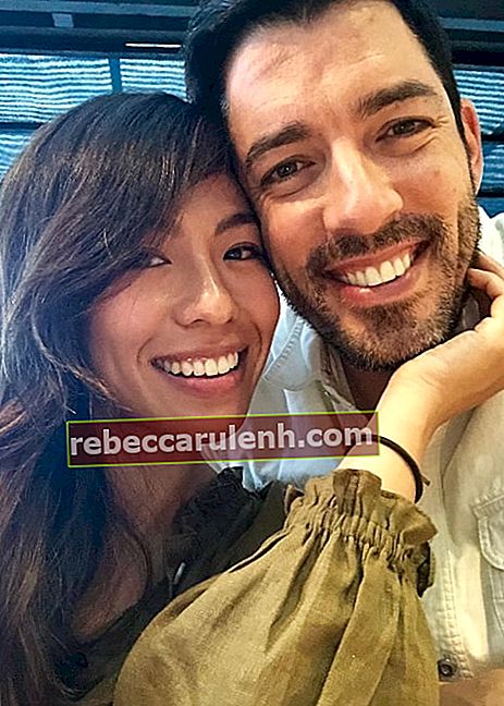 Drew Scott dans un selfie avec Linda Phan en septembre 2018