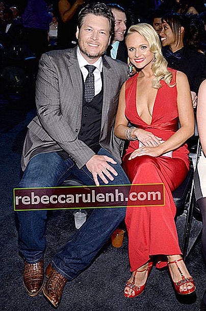 Blake Shelton et Miranda Lambert aux Grammy Awards 2014