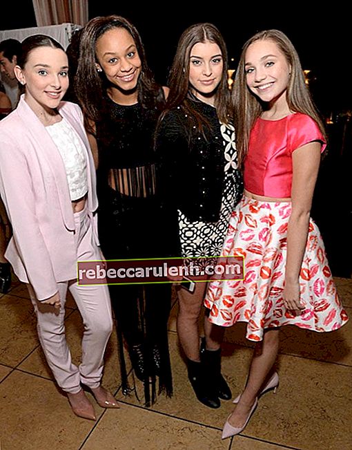 Kendall Vertes, Nia Sioux Frazier, Kalani Hilliker i Maddie Ziegler na premierze kampanii wiosennej Miss Me i Cosmopolitan w lutym 2016 r.