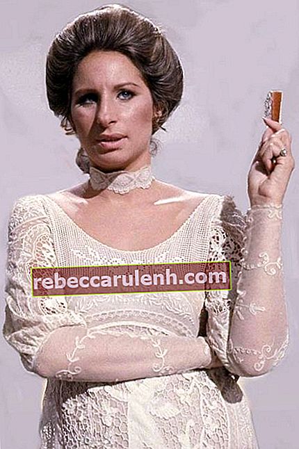 Streisand, jak widać podczas nagrywania Barbry Streisand i innych instrumentów muzycznych w 1973 roku