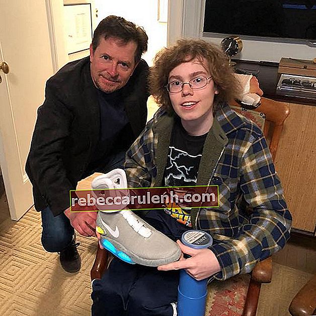 Michael J. Fox mit JJ von Quicy MA im November 2018