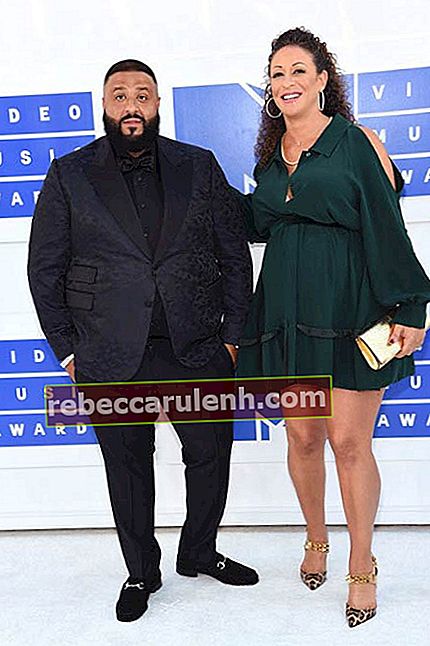 DJ Khaled и Nicole Tuck на MTV Video Music Awards 2016