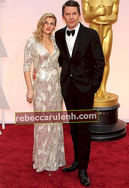 Итън Хоук и Райън Хоук на наградите "Оскар" 2015 г.