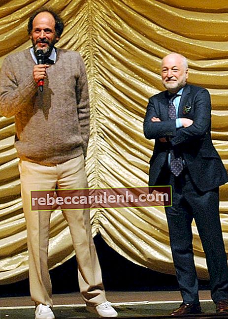 Luca Guadagnino (à gauche) et André Aciman au Festival du film de Berlin 2017