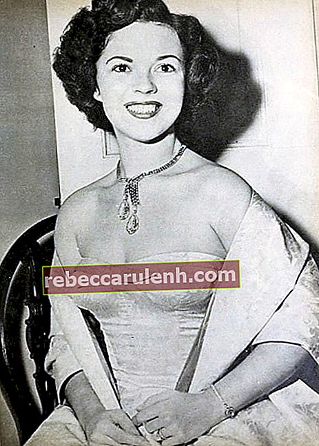 Shirley Temple come si è visto nel gennaio 1952