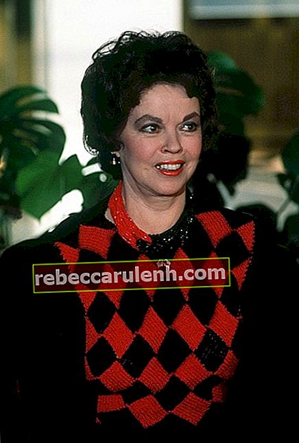 Shirley Temple durante un evento nell'ottobre 1990