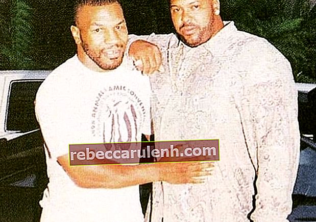 Suge Knight (à droite) avec Mike Tyson